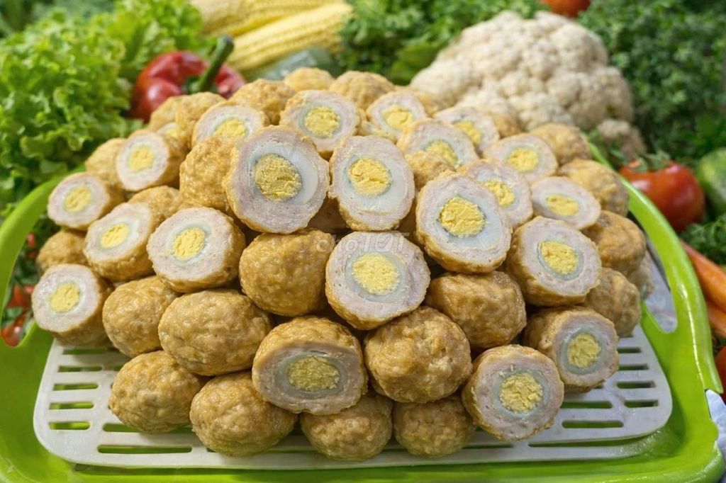 Chả bọc trứng cút thịt viên. Mua bán Đồ ăn, thực phẩm và các loại khác tại Quận 12 Tp Hồ Chí Minh được đăng bởi nguyen phuong hình 1