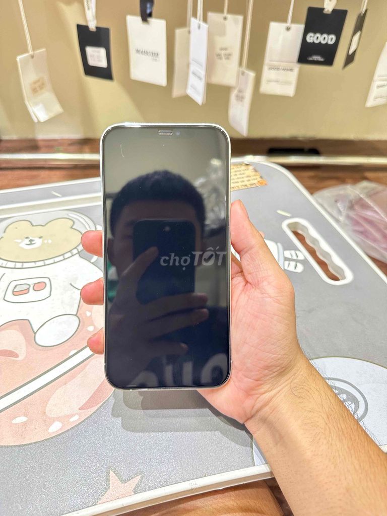 iPhone 12 Pro Max 128GB Trắng. Mua bán Điện thoại tại Huyện Hoài Đức Hà Nội được đăng bởi Việt Anh hình 1