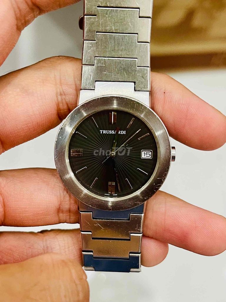 Đồng hồ Trussardi Thép không gỉ Bạc Unisex. Mua bán Đồng hồ tại Thành phố Bà Rịa Bà Rịa - Vũng Tàu được đăng bởi Vi Tiểu Bảo hình 1