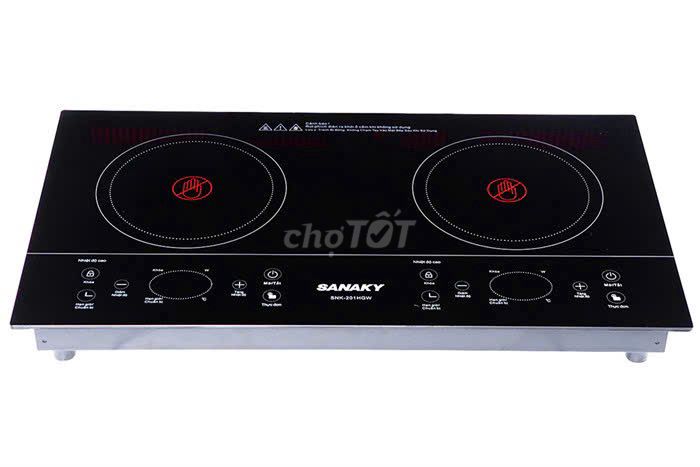 Bếp từ đôi Sanaky SNK-2311HG Đen. Mua bán Bếp, lò, đồ điện nhà bếp tại Quận Thanh Xuân Hà Nội được đăng bởi Cúc Lê hình 1