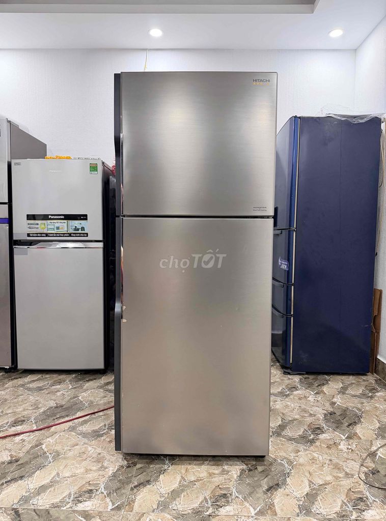 Tủ lạnh Hitachi 335 lít Inverter Bạc. Mua bán Tủ lạnh tại Quận Lê Chân Hải Phòng được đăng bởi điện lạnh xuân trường hình 1