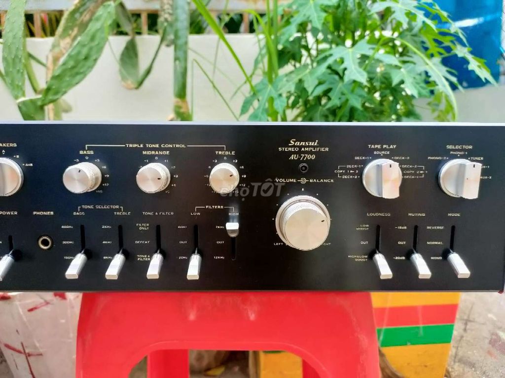 Amply Sansui AU-7700 Đen. Mua bán Tivi, Âm thanh tại Quận 12 Tp Hồ Chí Minh được đăng bởi CASSETL  hình 1