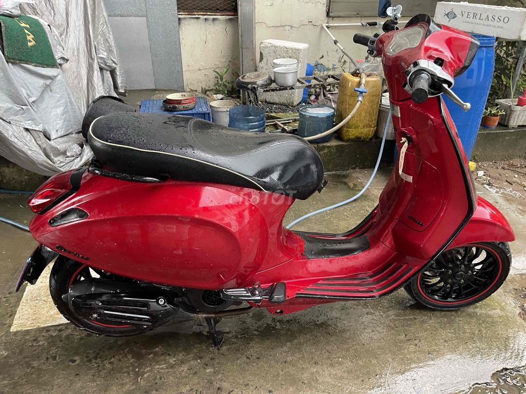 Vesspa Sprintr 125 ABS đỏ dâu dk 2018 xe tỉnh. Mua bán Xe máy tại Quận 3 Tp Hồ Chí Minh được đăng bởi Trần văn trưởng hình 2