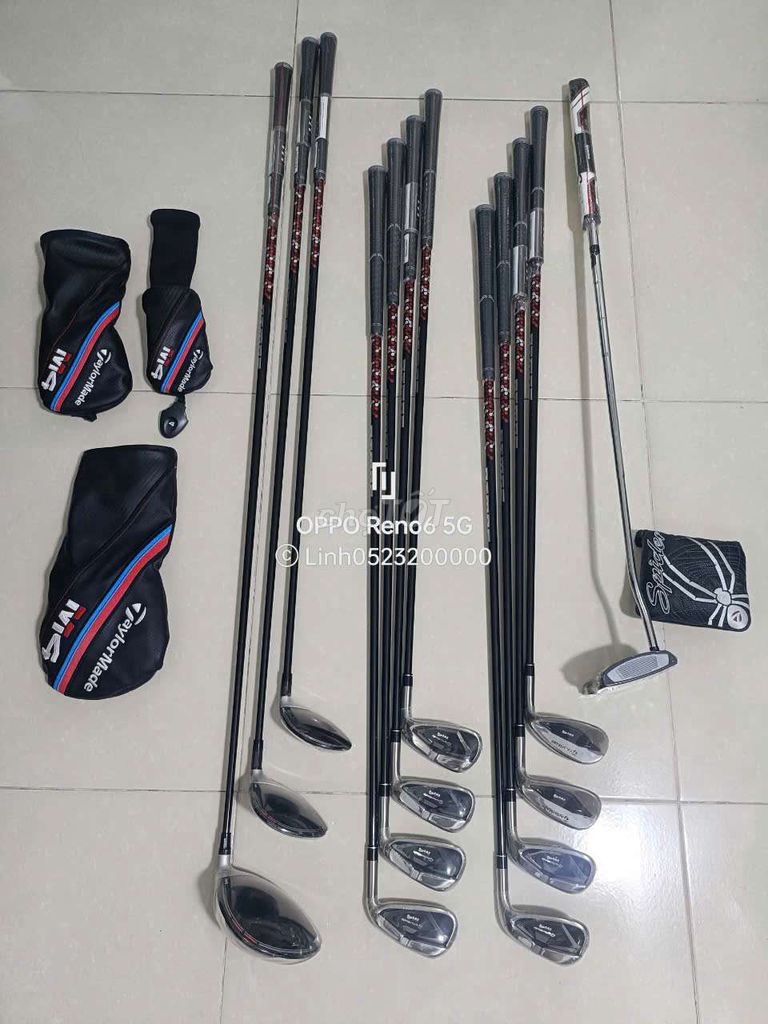 Bộ golf taylormade M4 năm2021 full 12 gậy golf mới