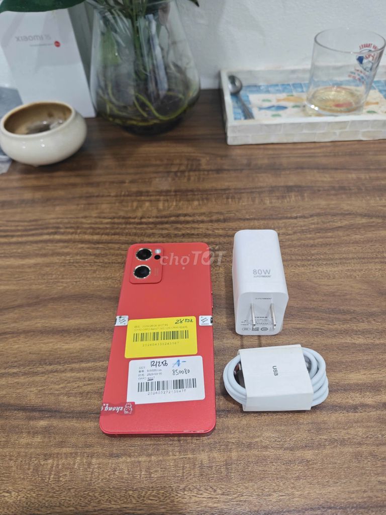 Oppo Reno 7 5G 12/256 Đỏ sạc 80w có ship COD. Mua bán Điện thoại tại Quận Hoàng Mai Hà Nội được đăng bởi Trần Ngọc Hiếu hình 1