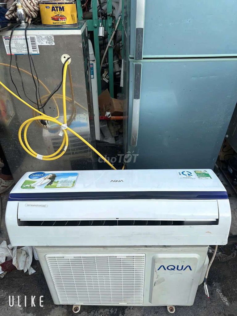 Máy lạnh Aqua 1 ngựa đã sử dụng Trắng. Mua bán Máy lạnh, điều hoà tại Quận Ninh Kiều Cần Thơ được đăng bởi Hữu Nghị Mua Bán Mặt Hàng Điện Lạnh hình 1