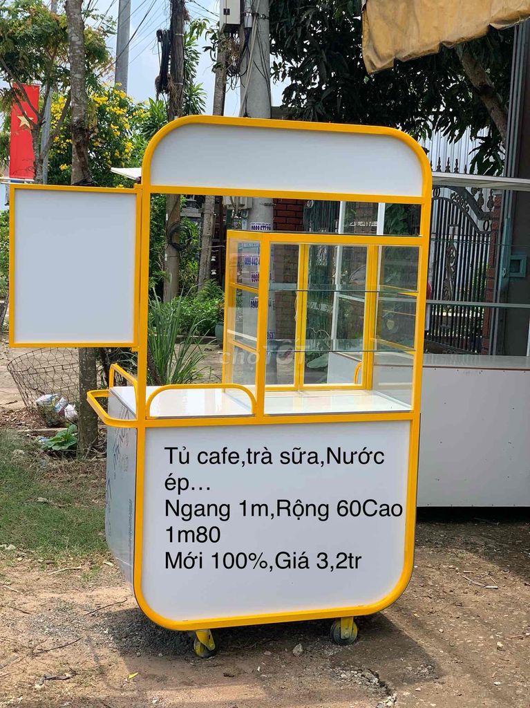 *Tu cà phê,trà sữa,nước ép..ngang1m,rộng 60,cao 1m. Mua bán Tủ, kệ gia đình tại Huyện Xuyên Mộc Bà Rịa - Vũng Tàu được đăng bởi Trung hình 1