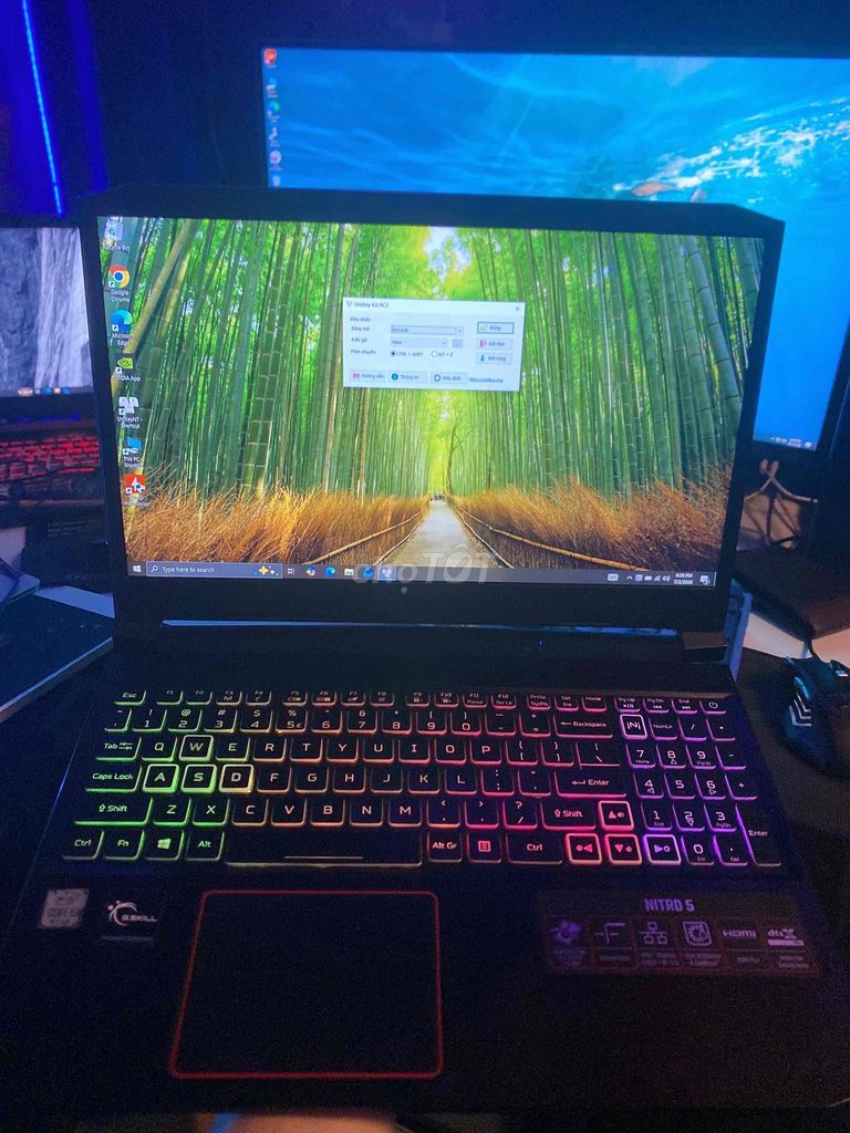 Acer Nitro 5 i5-10300H 16GB GTX 1650 Ti Đen. Mua bán Laptop tại Thành phố Tam Kỳ Quảng Nam được đăng bởi Mrkhoa hình 1