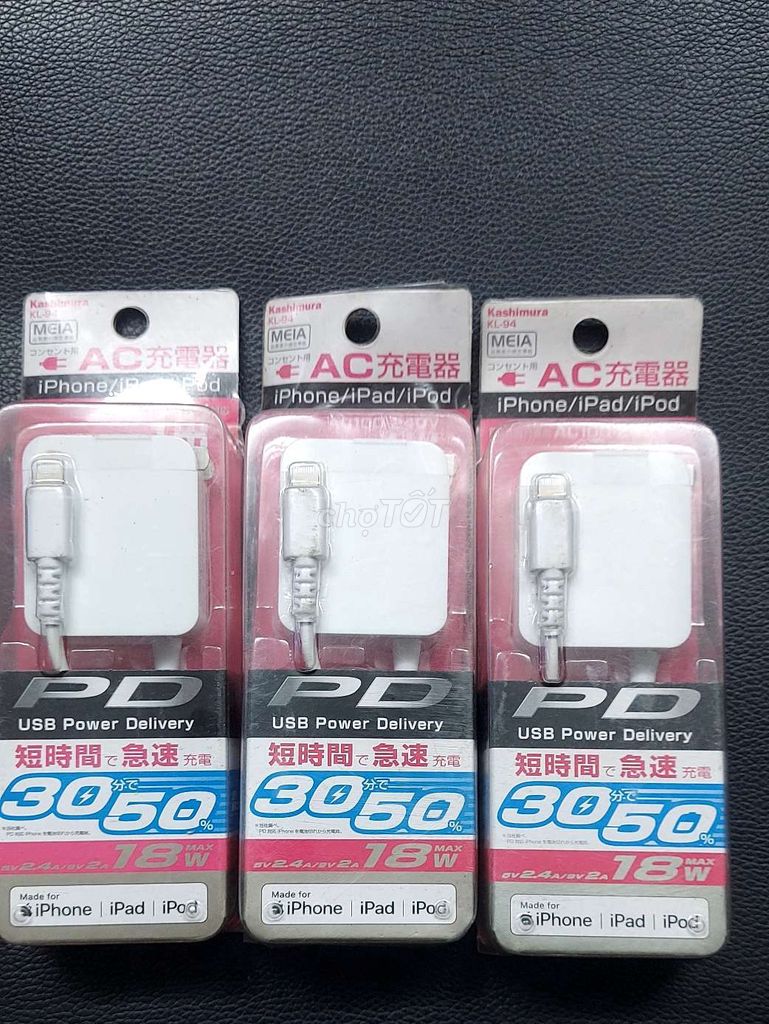 Sạc iphone 18w