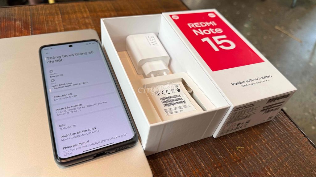Xiaomi Redmi Note 15 8Gb, BH t7/2027, 99%, fullbox. Mua bán Điện thoại tại Quận Thanh Khê Đà Nẵng được đăng bởi Hưng hình 1