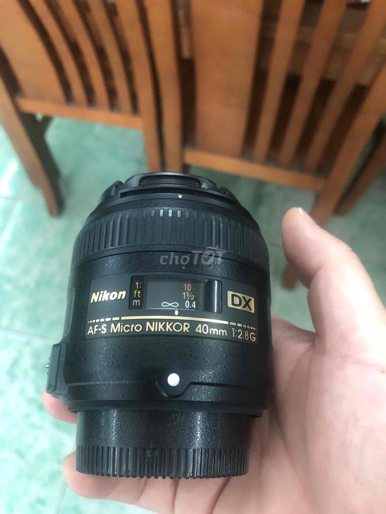 Nikon AF-s Dx macro 40mm f2.8 zin đẹp