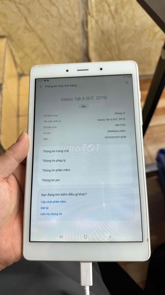 samsung Tab A t295 800k