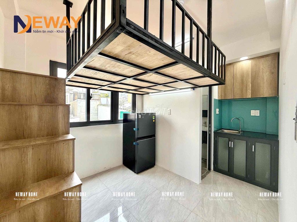 PHÒNG TRỌ SINH VIÊN MỚI 100% - FULL NỘI THẤT BAO XINH CÓ THANG MÁY