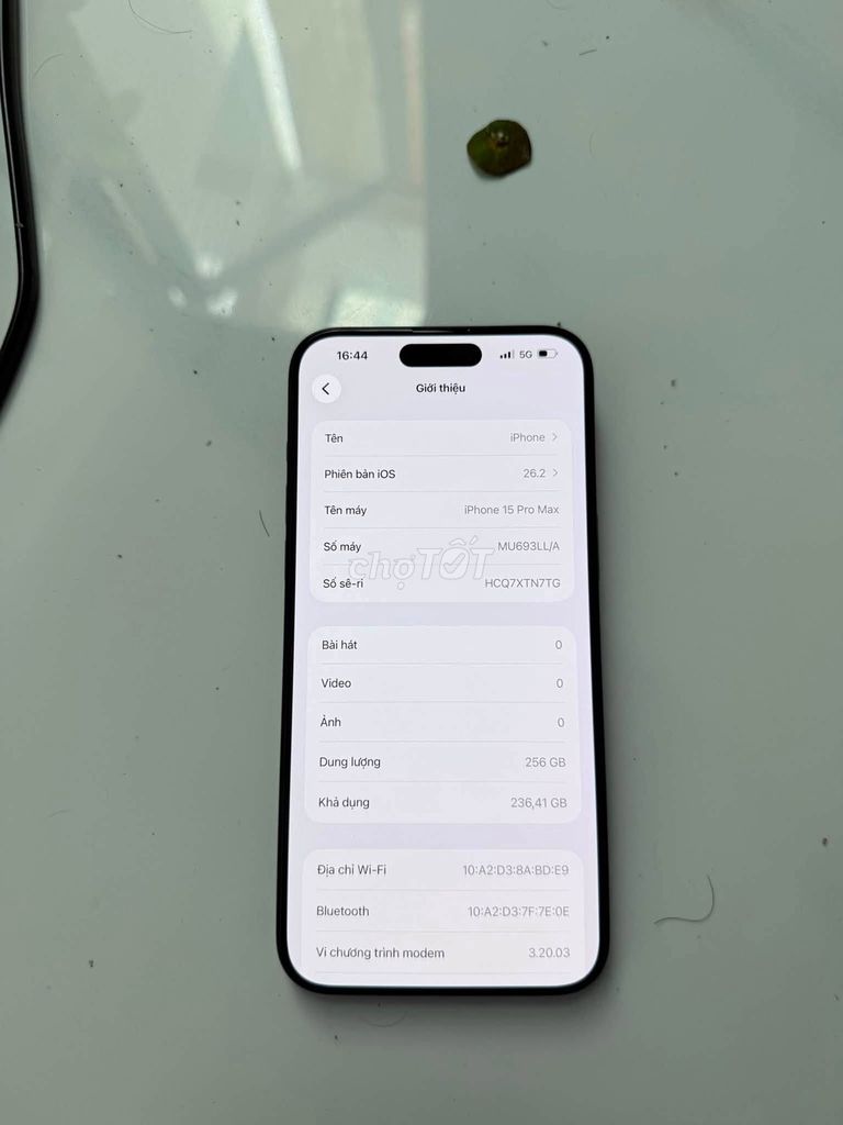 Apple iPhone 15 Pro Max 256GB Xanh 85%. Mua bán Điện thoại tại Quận 10 Tp Hồ Chí Minh được đăng bởi Hội Đồ Điện Tử hình 1