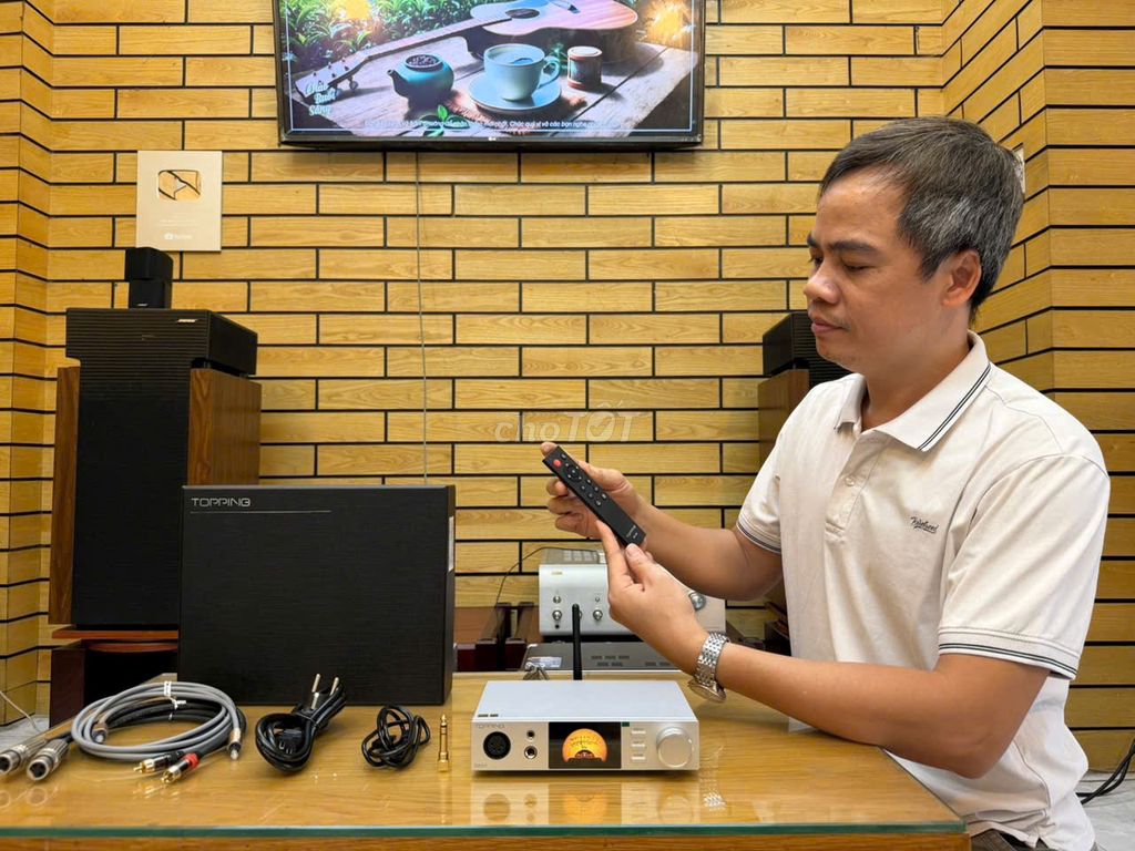 Đầu giải mã DAC Topping DX5II. Mua bán Tivi, Âm thanh tại Quận 12 Tp Hồ Chí Minh được đăng bởi Shop Tiến Dũng audio Sài Gòn hình 1