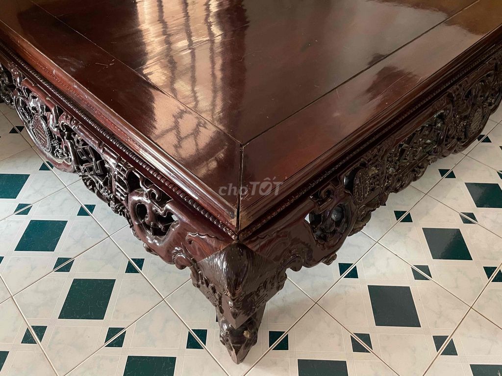 Sập gỗ Kiền Việt Nâu đỏ 160x195cm cũ. Mua bán Nội thất, đồ gia dụng khác tại Thành phố Huế Thừa Thiên Huế được đăng bởi Văn Nam hình 1