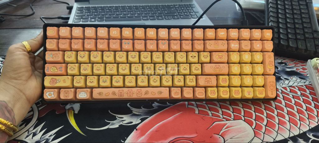 Bàn phím cơ PBT 87 phím. Mua bán Phụ kiện (Màn hình, Chuột...) tại Quận 7 Tp Hồ Chí Minh được đăng bởi Kiều hình 1