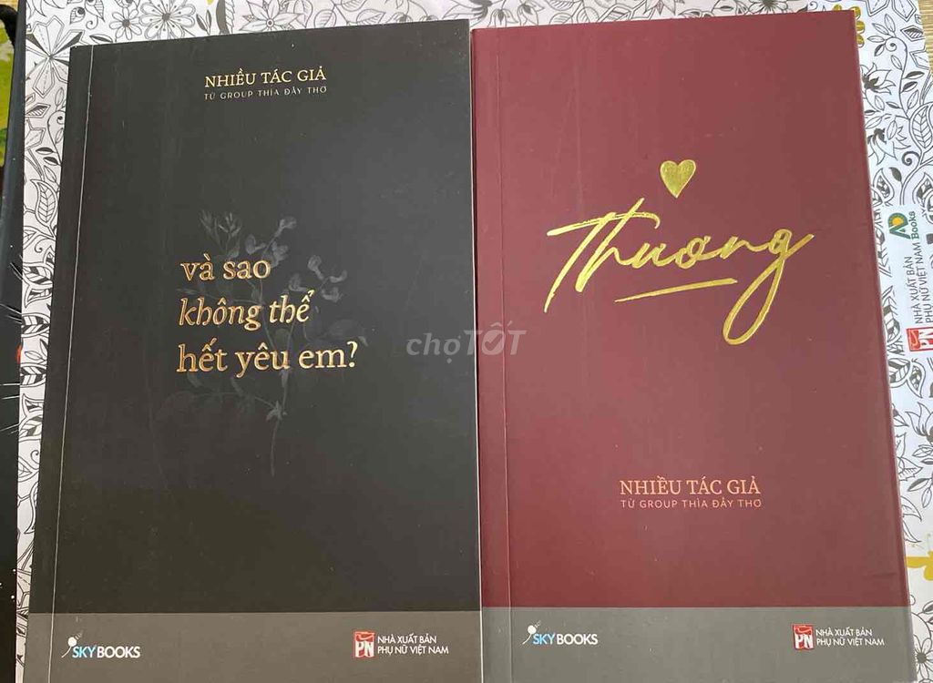 Sách - Combo Thơ: Thương + Và Sao Không Thể Hết Yê