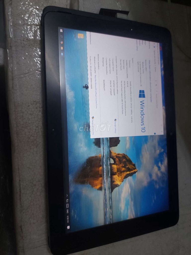 Fujitsu ARROWS Tab Q508/SB 4GB/64GB Đen bán xác. Mua bán Máy tính bảng tại Quận Cẩm Lệ Đà Nẵng được đăng bởi tuấn hình 1