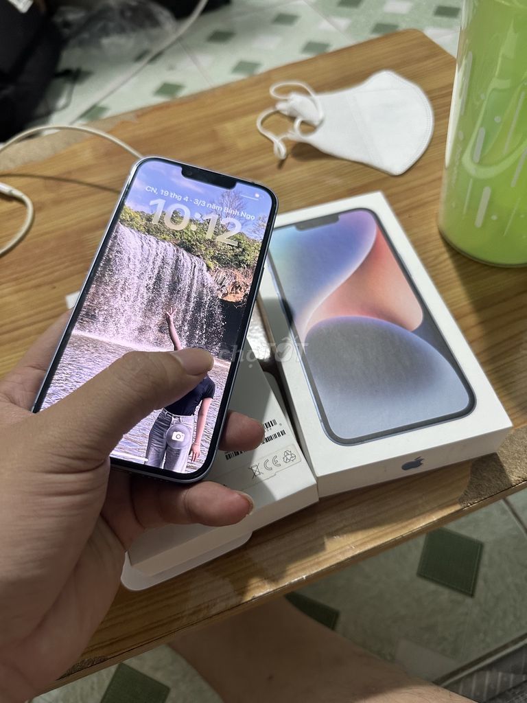 Apple iPhone 14 128GB Xanh. Mua bán Điện thoại tại Thành phố Thủ Đức Tp Hồ Chí Minh được đăng bởi An Nguyễn hình 1