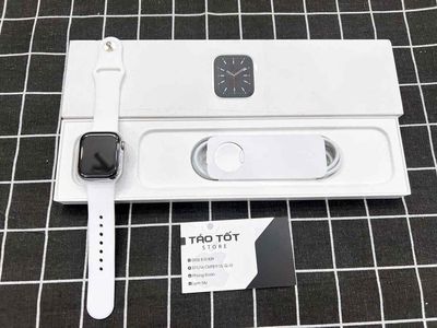 Apple watch S7/45 thép trắng lte mỹ k esim pin 100. Mua bán Thiết bị đeo thông minh tại Quận 10 Tp Hồ Chí Minh được đăng bởi Táo Tốt Apple 