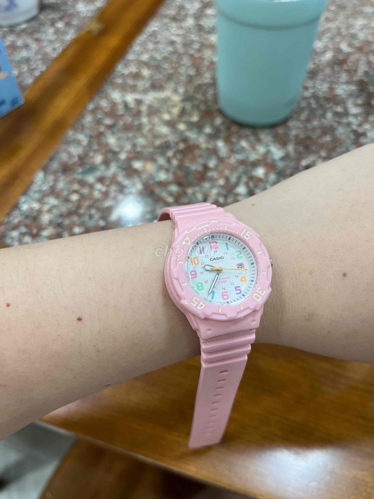 Đồng hồ Casio Nữ Hồng Nhựa. Mua bán Đồng hồ tại Quận 6 Tp Hồ Chí Minh được đăng bởi ánh hình 1