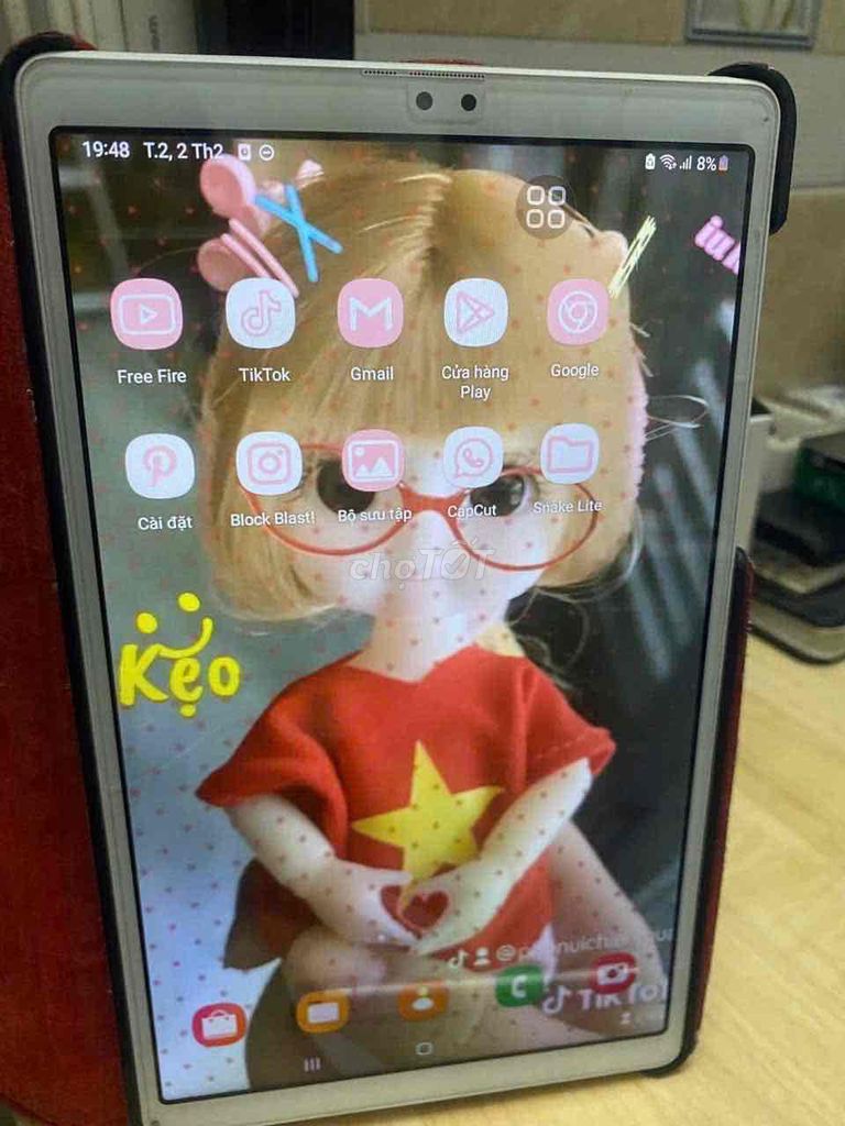 Samsung Galaxy Tab A7 Lite Trắng. Mua bán Máy tính bảng tại Thành phố Dĩ An Bình Dương được đăng bởi Gia Lai hình 1