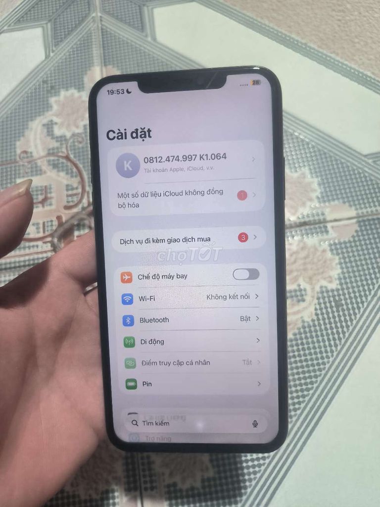 iPhone 11 Pro Max 64GB Xám Đã sử dụng. Mua bán Điện thoại tại Quận Bắc Từ Liêm Hà Nội được đăng bởi kiên hình 1