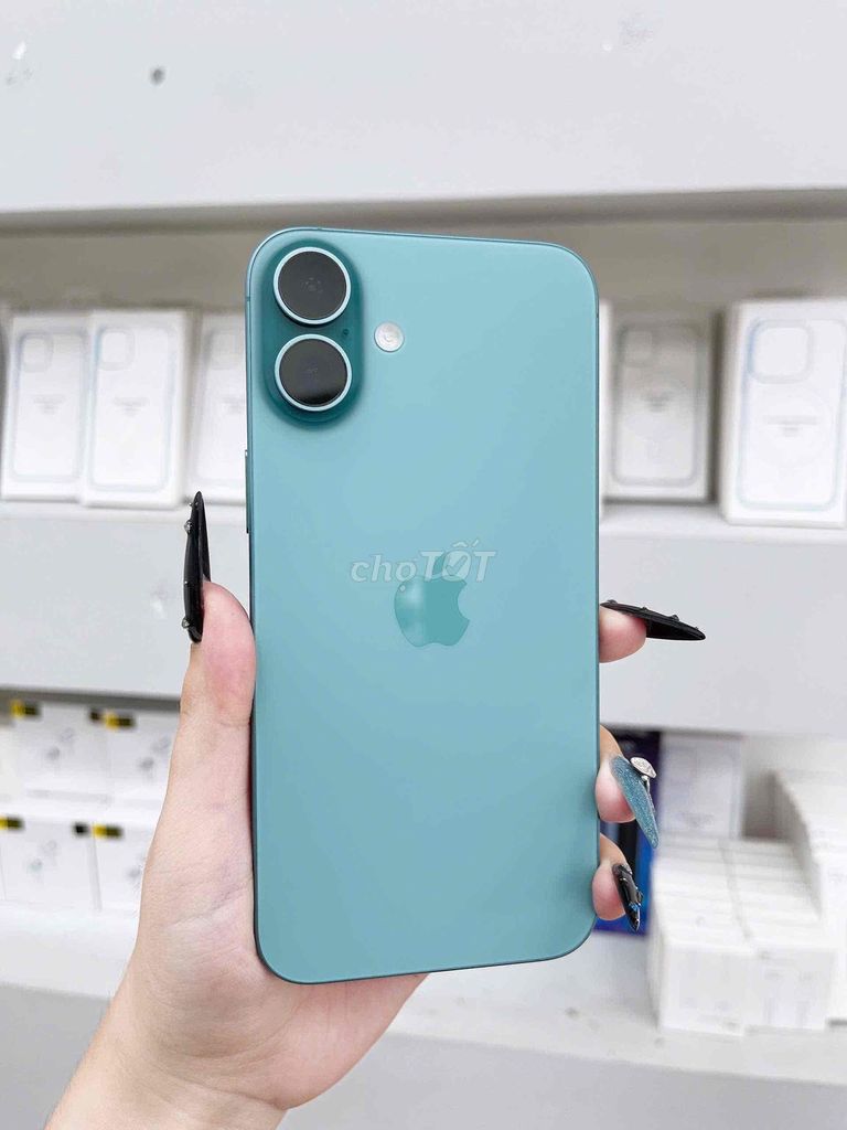 Apple iPhone 16 Plus 128GB Xanh Ngọc 98%. Mua bán Điện thoại tại Quận Ninh Kiều Cần Thơ được đăng bởi Như Ý Mobile Cần Thơ hình 1