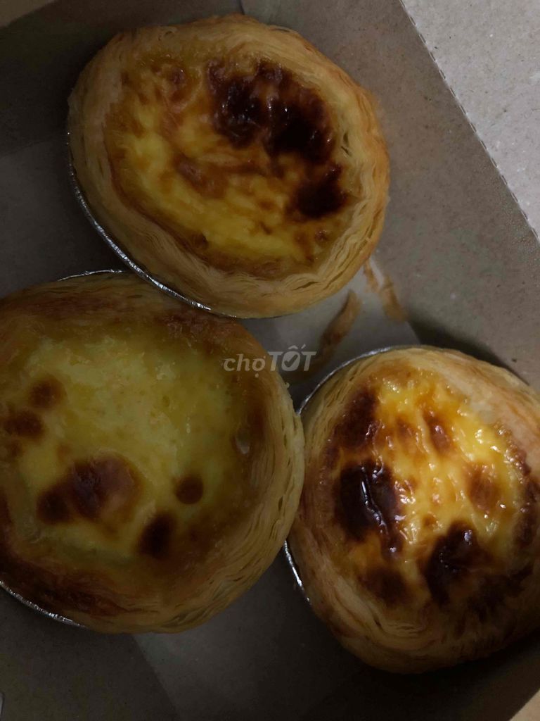 Bánh Tart trứng giòn rụm béo ngậy. Mua bán Đồ ăn, thực phẩm và các loại khác tại Quận 7 Tp Hồ Chí Minh được đăng bởi Khánh Trân hình 1