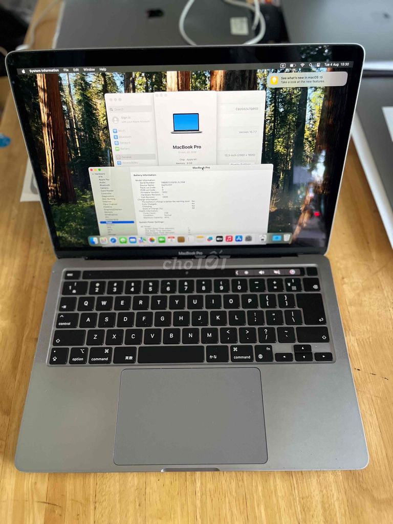 MacBook Pro M1 Ram 8GB Ssd 256GB. Mua bán Laptop tại Quận Sơn Trà Đà Nẵng được đăng bởi BƠ BƯ Macbook Cũ hình 1