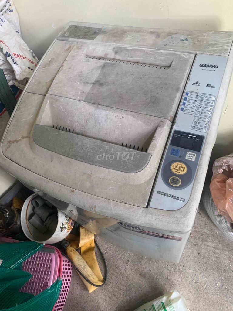 Máy giặt Sanyo Trắng Đã sử dụng. Mua bán Máy giặt tại Thành phố Thủ Đức Tp Hồ Chí Minh được đăng bởi the and hình 1