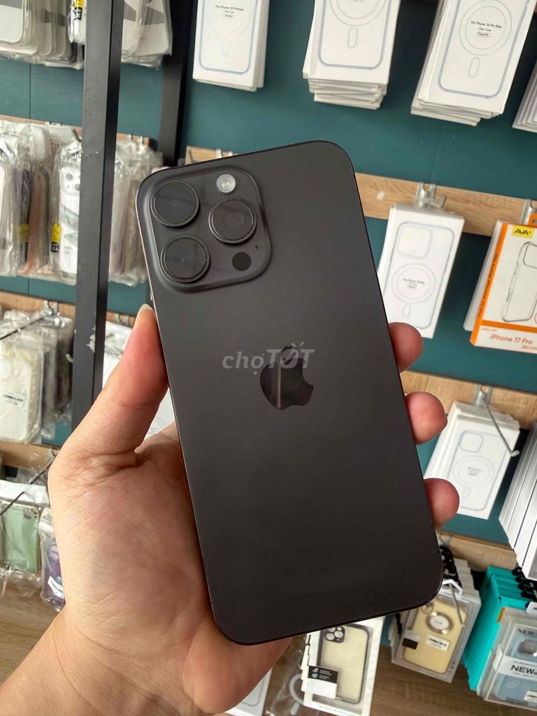 iPhone 15 Pro Max 256GB Đen. Mua bán Điện thoại tại Thành phố Thuận An Bình Dương được đăng bởi S Phone  hình 1