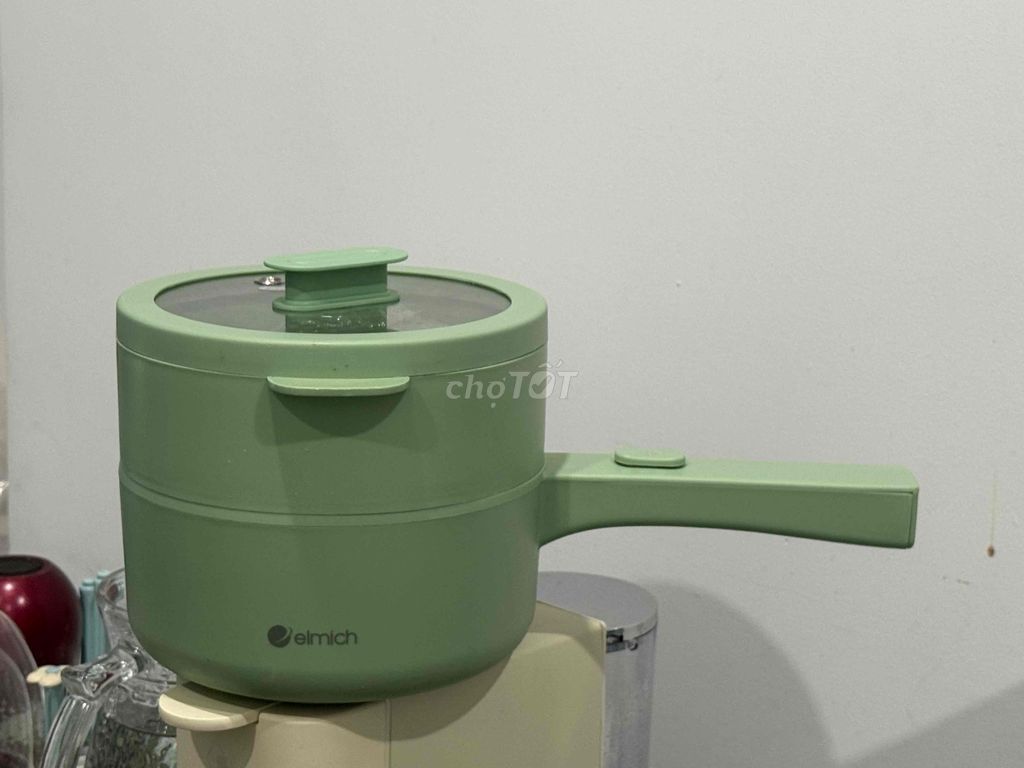 Nồi điện đa năng Elmich Xanh lá Kính. Mua bán Bếp, lò, đồ điện nhà bếp tại Quận 4 Tp Hồ Chí Minh được đăng bởi winQ4SG hình 1