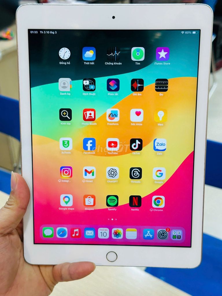 Apple iPad Gen 6 128GB Vàng. Mua bán Máy tính bảng tại Quận Đống Đa Hà Nội được đăng bởi Thế Hoàng hình 1