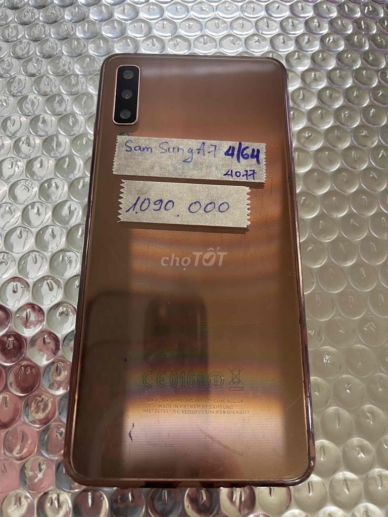 Samsung galaxy A7 2018 ram4/64GB. Mua bán Điện thoại tại Quận Ninh Kiều Cần Thơ được đăng bởi Cầm Đồ Anh Quý hình 1