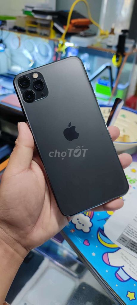 Apple iPhone 11 Pro Max 64GB Xám Nguyên zin. Mua bán Điện thoại tại Thành phố Long Xuyên An Giang được đăng bởi Smartphone giá rẻ hình 1