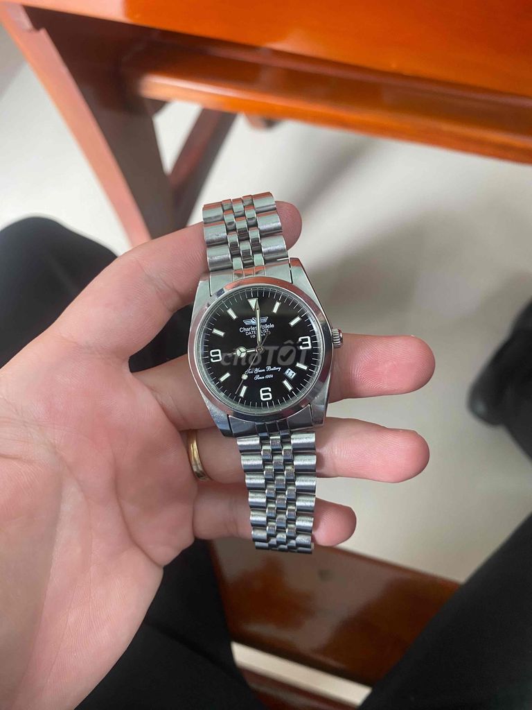 đồng hồ pin máy nhật vỏ inox size 36 giá 350k. Mua bán Đồng hồ tại Huyện Phong Điền Cần Thơ được đăng bởi Nguyễn Minh Nhựt hình 1