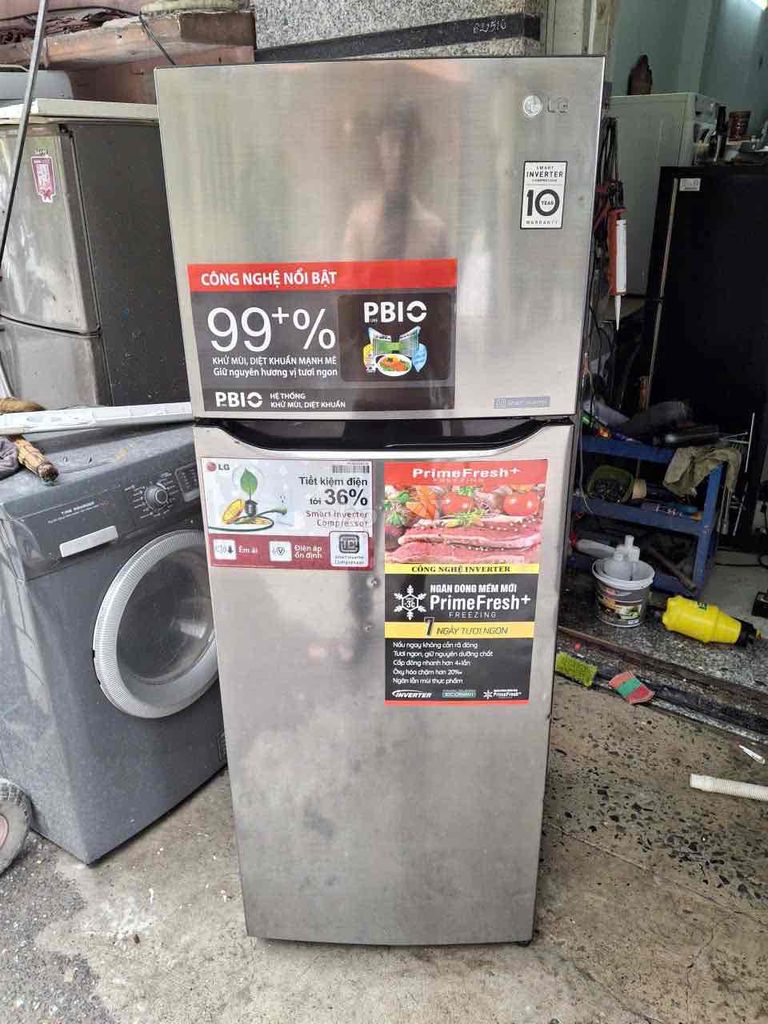 Thanh lý Tủ lạnh LG 225L inverter có BH. Mua bán Tủ lạnh tại Quận 10 Tp Hồ Chí Minh được đăng bởi Quí Vũ Official hình 1