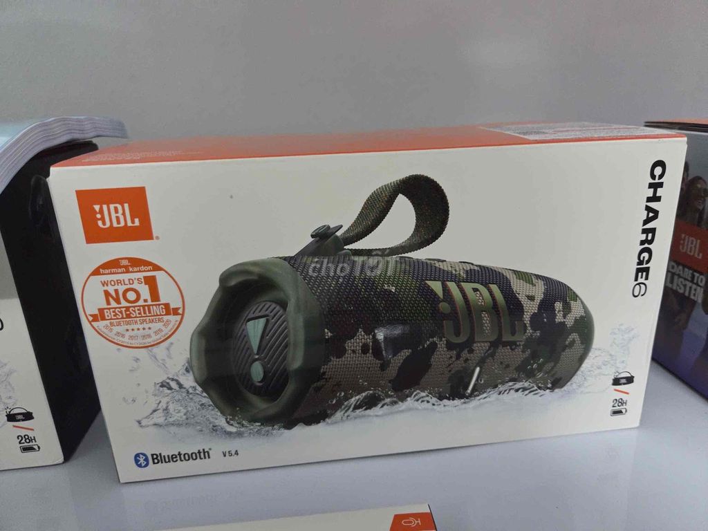 Loa Bluetooth JBL Charge 6 Camo, Tím newseal PGI. Mua bán Tivi, Âm thanh tại Quận Ninh Kiều Cần Thơ được đăng bởi Trần Quang Minh hình 1