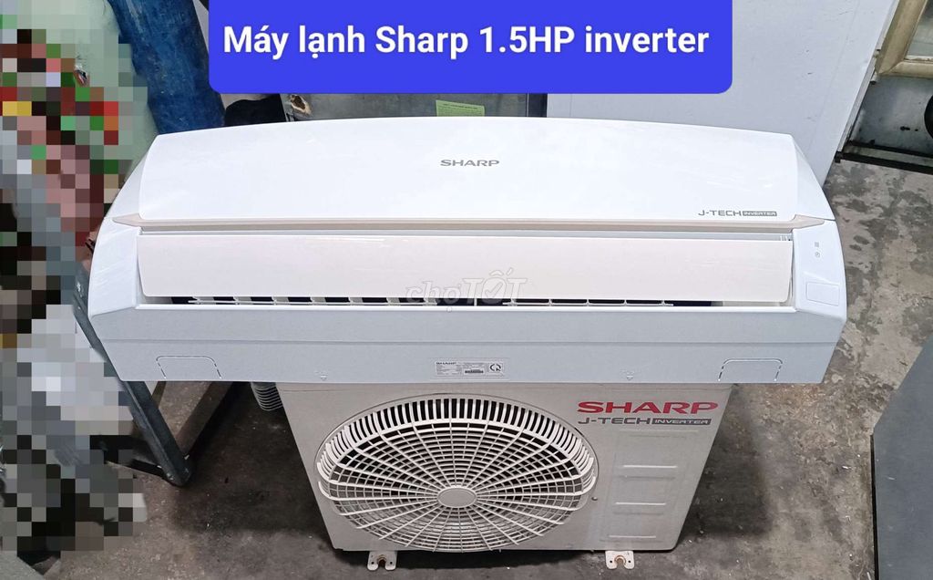Máy lạnh Sharp 1.5hp inverter. Mua bán Máy lạnh, điều hoà tại Thành phố Nha Trang Khánh Hòa được đăng bởi Điện Lạnh Duy Quang Nha Trang   hình 1