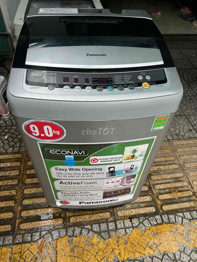 thanh lý máy giặt Panasonic 9,0kg đang sữ dụng