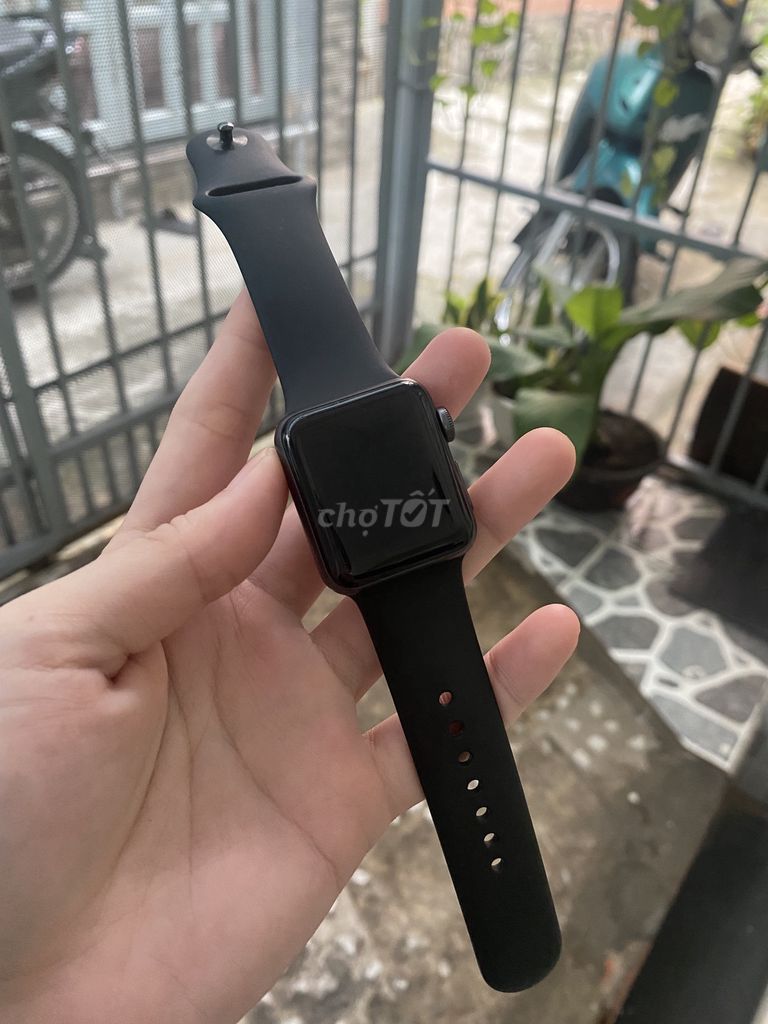 Apple watch series 3 38mm đen LTE nguyên zin keng