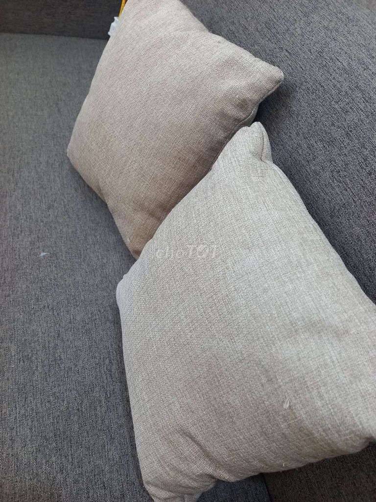 Gối ôm sofa Vải Be Mới. Mua bán Giường, chăn ga gối nệm tại Quận Lê Chân Hải Phòng được đăng bởi Hải Anh Audio hình 1