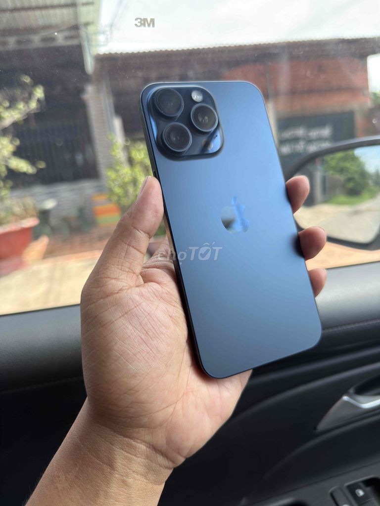 Apple iPhone 15 Pro Max 256GB Xanh Đã qua sử dụng. Mua bán Điện thoại tại Huyện Dương Minh Châu Tây Ninh được đăng bởi Thanh Long hình 1