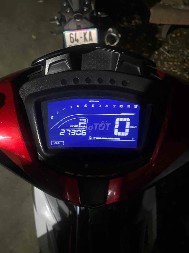 Yamaha Exciter 150 Đỏ trắng đen. Mua bán Xe máy tại Huyện Bình Tân Vĩnh Long được đăng bởi thái Minh Thuận hình 1