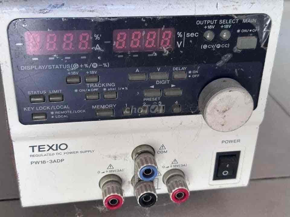Máy cấp nguồn TEXIO PW18-3ADP. Mua bán Đồ chuyên dụng, Giống nuôi trồng tại Thành phố Thủ Đức Tp Hồ Chí Minh được đăng bởi Shop Đồ Điện hình 1