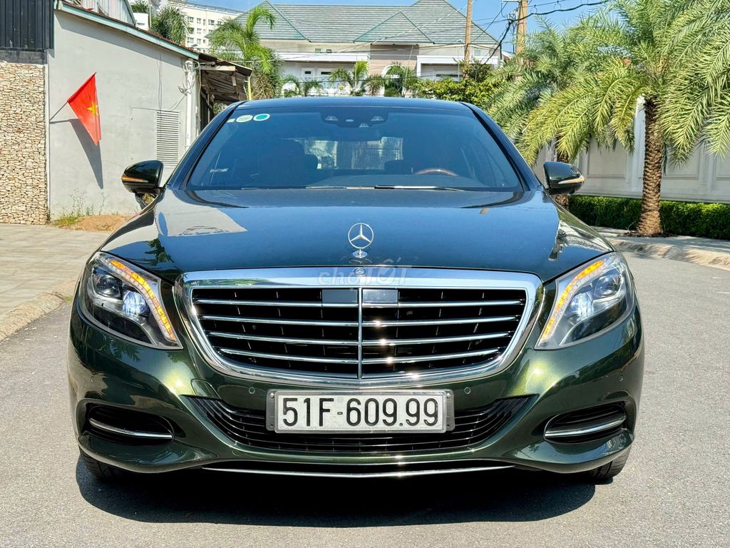 Mercedes S400L mode 2016 Màu Xanh Lục Bảo Đẹp Độc