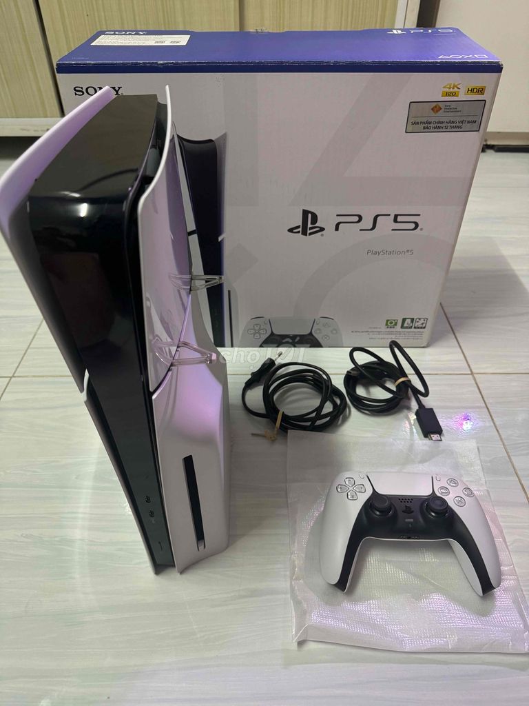 PS5 Slim ổ đĩa - Fullbox likenew 99% - BH 06/2027. Mua bán Thiết bị chơi game tại Quận 12 Tp Hồ Chí Minh được đăng bởi Khoa hình 1
