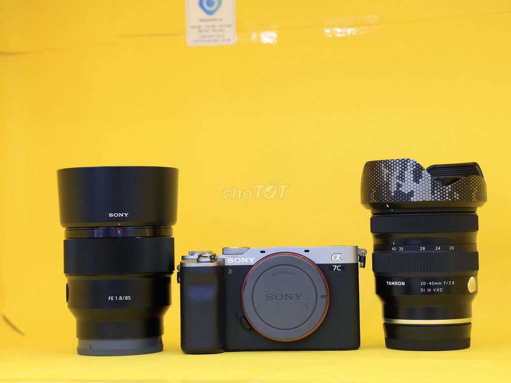 Máy ảnh Sony A7C Đen Đã sử dụng. Mua bán Máy ảnh, Máy quay tại Quận Hoàng Mai Hà Nội được đăng bởi Máy Ảnh Tốt MAYANHTOT hình 1
